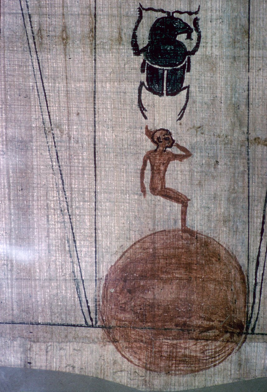 Detail des Papyrus von Königin Nejmet von Unbekannt