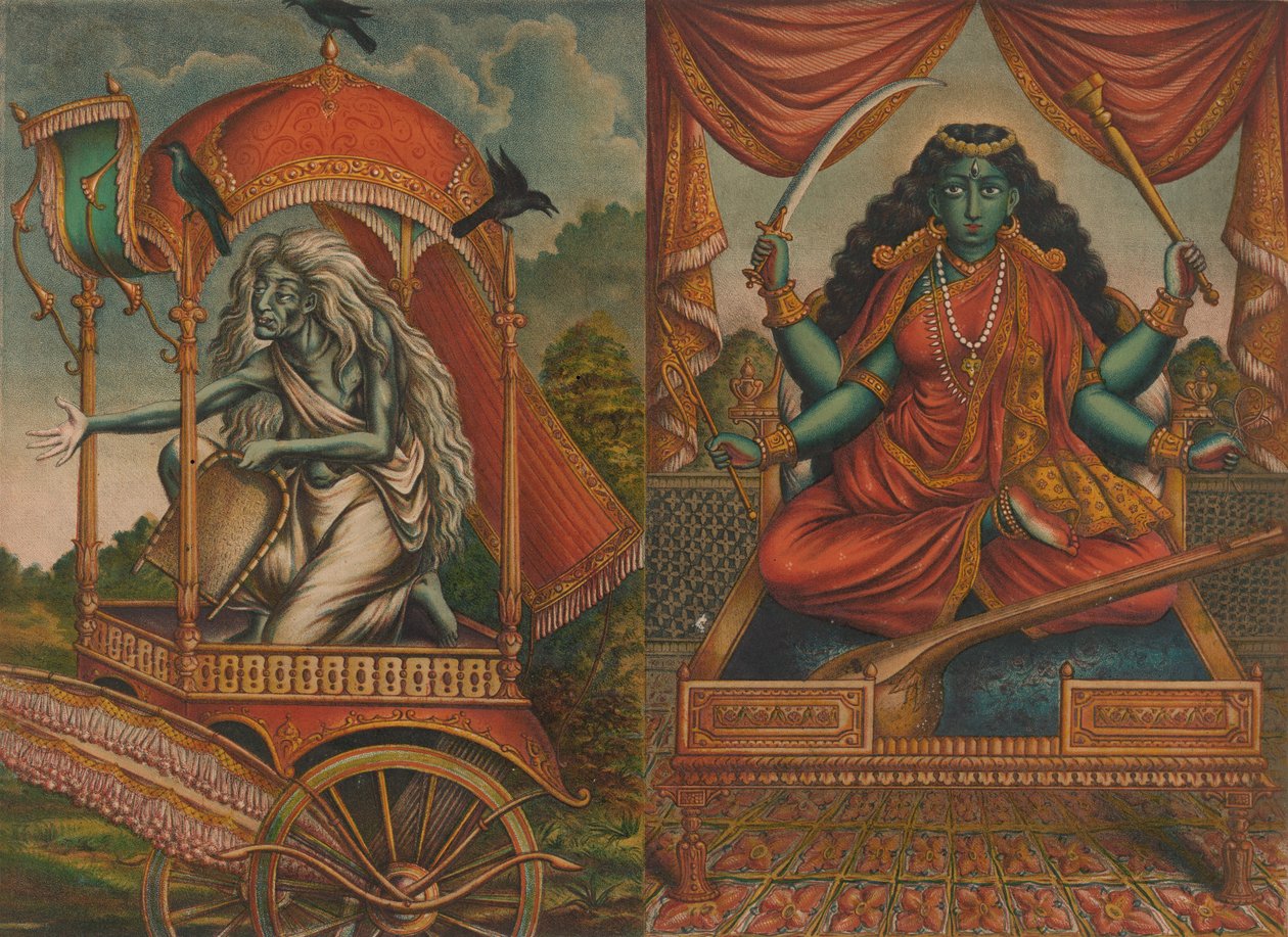 Dhumavati Matangi von Unbekannt