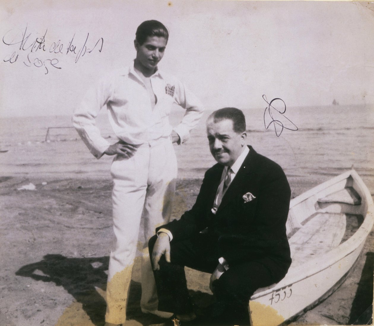 Diaghilev und Lifar von Unbekannt