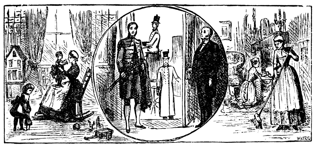 Hausangestellte, 1901 von Unbekannt