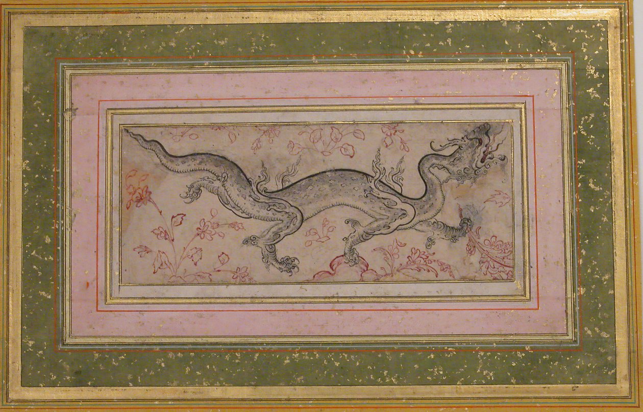 Drache in einer Landschaft, 16. Jahrhundert von Unbekannt