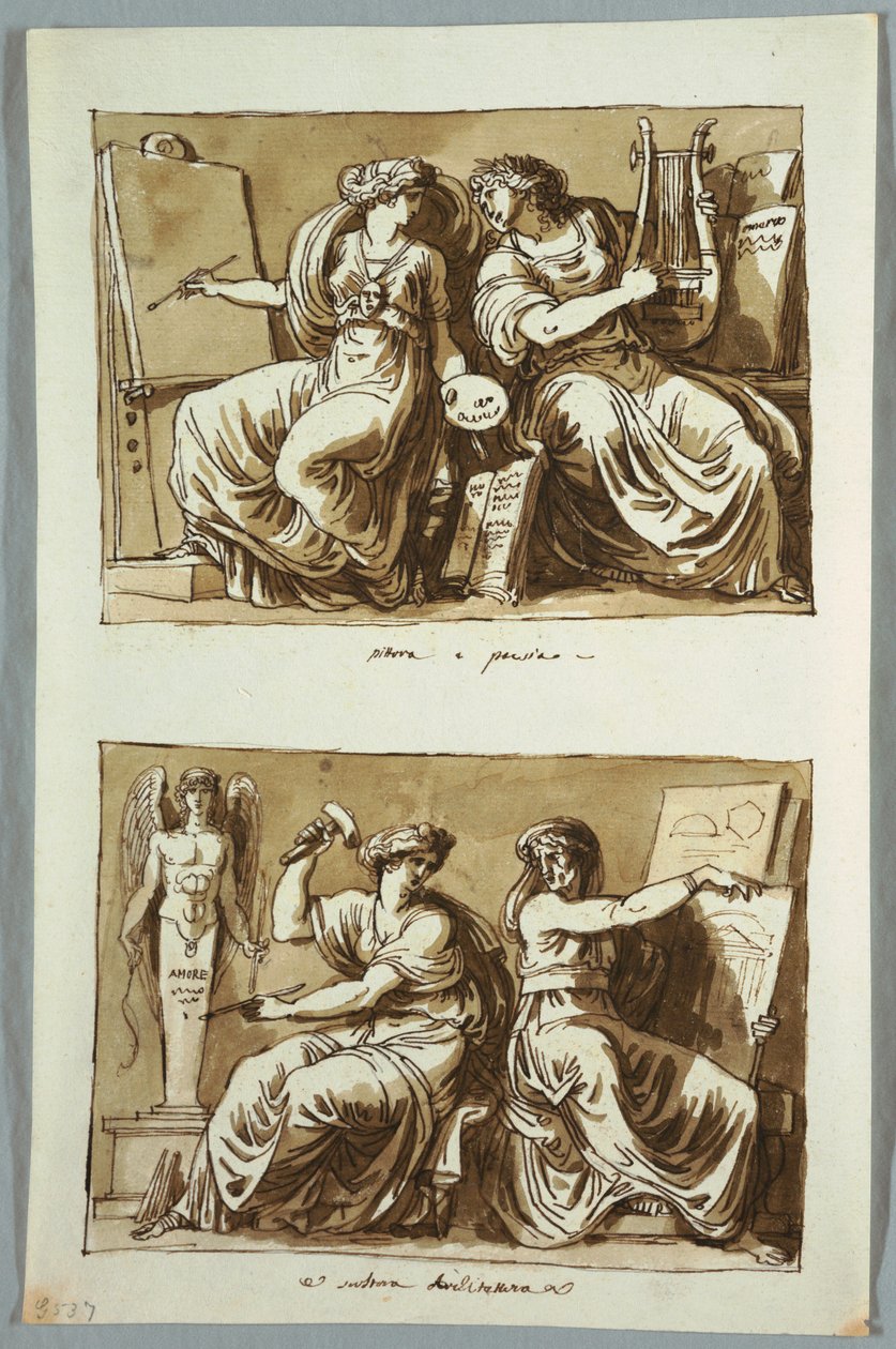 Zeichnung (Italien) von Unbekannt