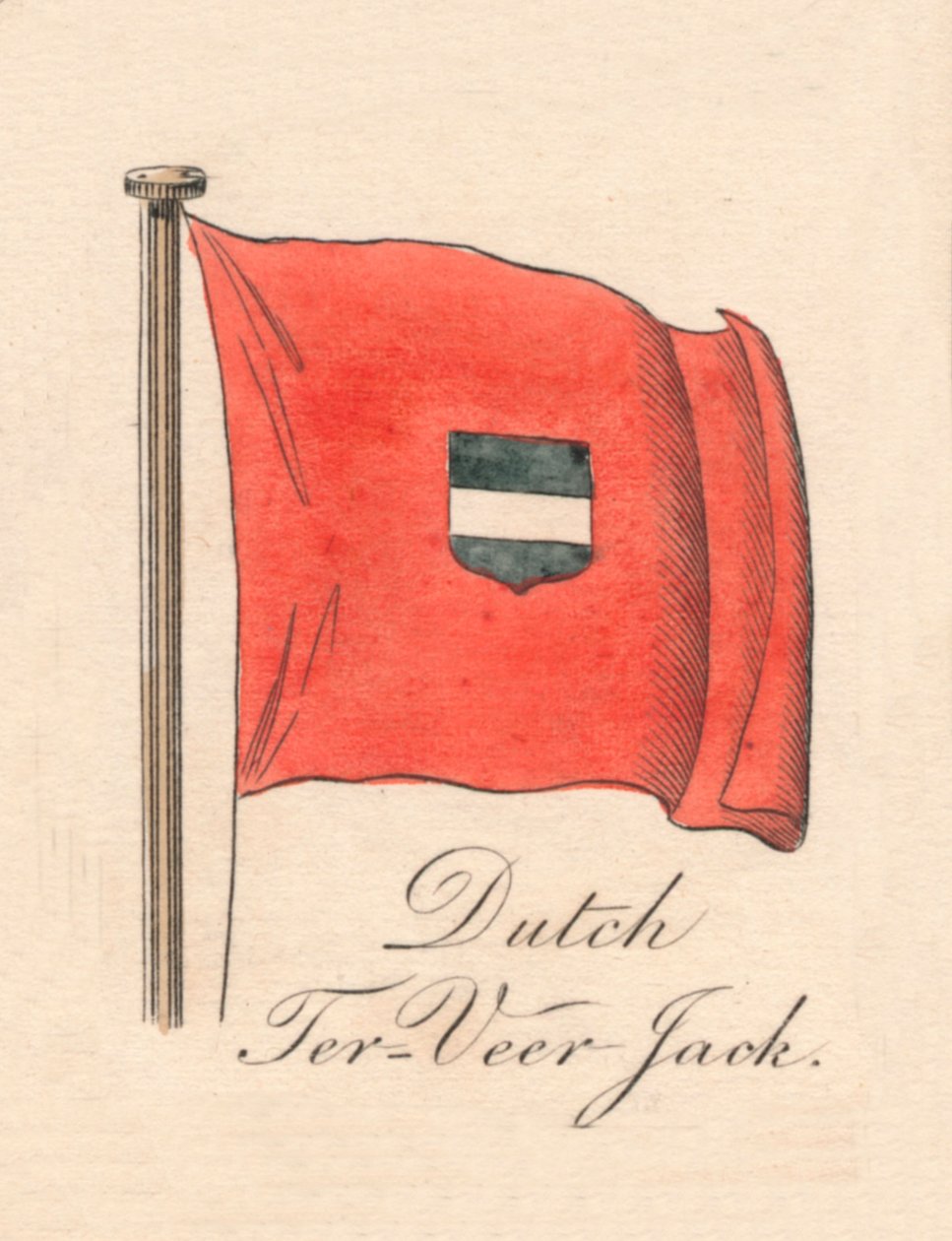 Niederländischer Ter-Veer Jack, 1838 von Unbekannt