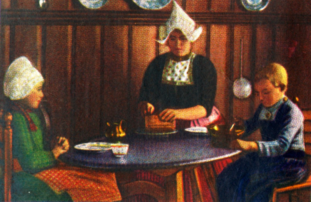 Niederländer in traditioneller Kleidung, ca. 1928 von Unbekannt
