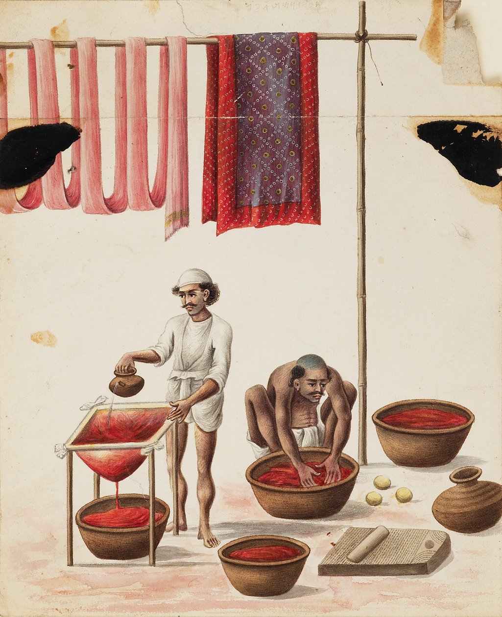 Färber, 1840-1850 von Unbekannt
