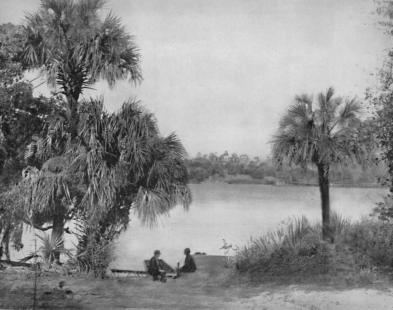 Eau Gallee, Indian River, Florida, ca. 1897 von Unbekannt
