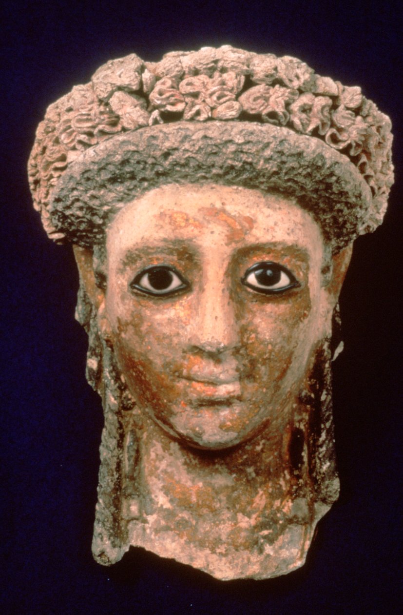 Ägyptischer Kopf, 75-100 n. Chr. von Unbekannt