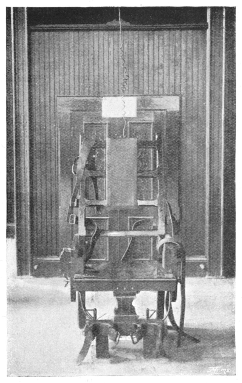 Elektrischer Stuhl, 1898 von Unbekannt