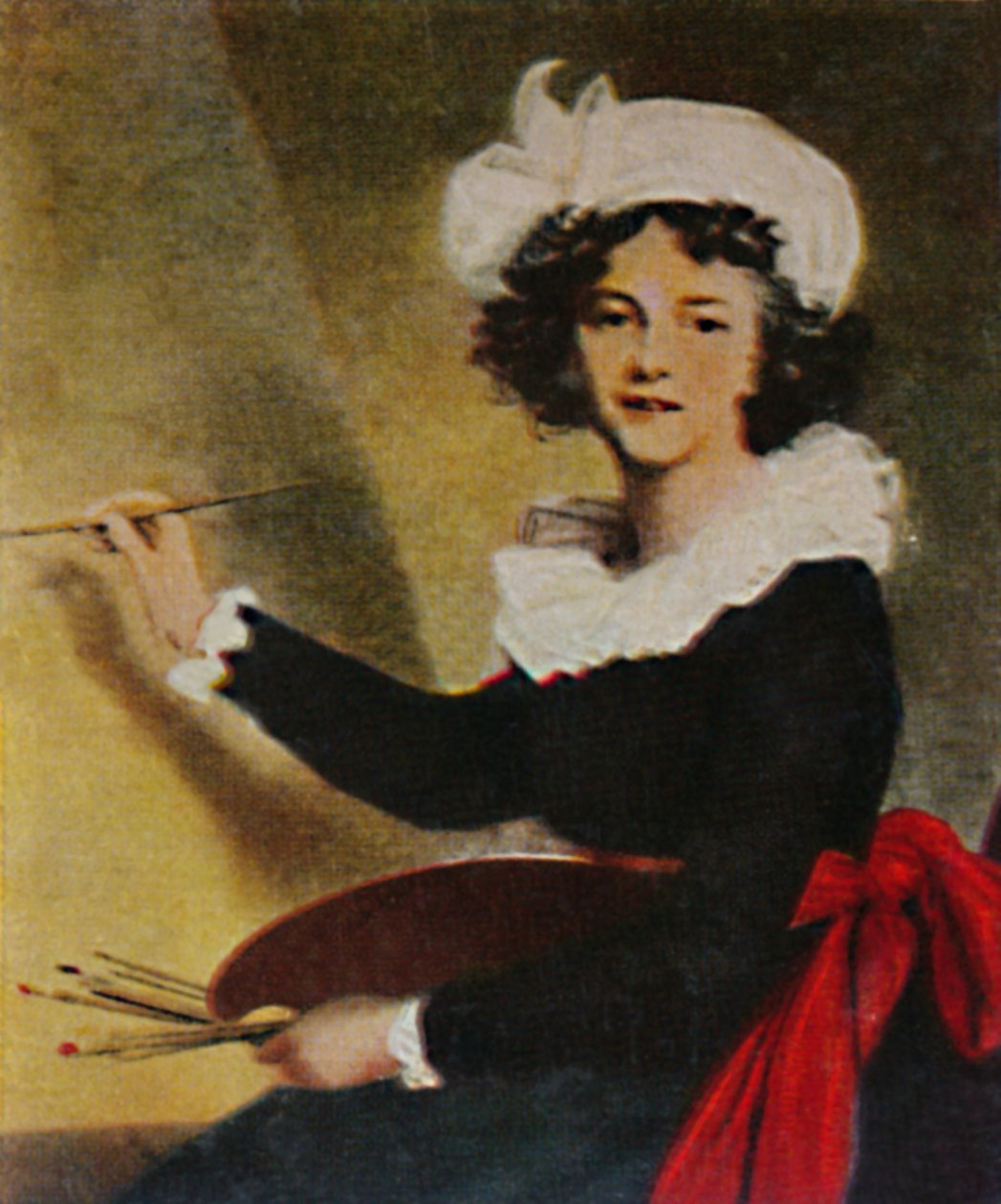 Elisabeth Vigée-Lebrun 1755-1842. - Selbstbildnis, 1934 von Unbekannt