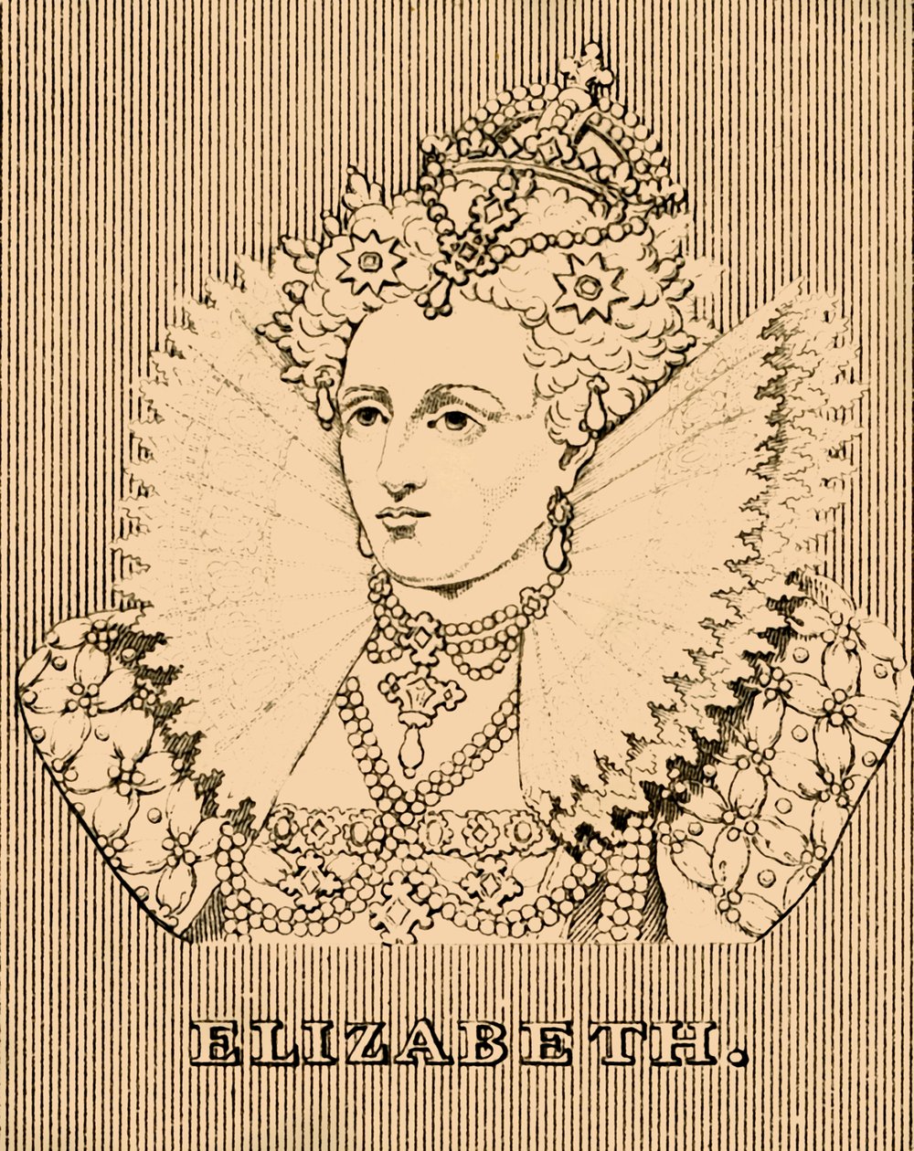 Elizabeth, 1533-1603, 1830 von Unbekannt