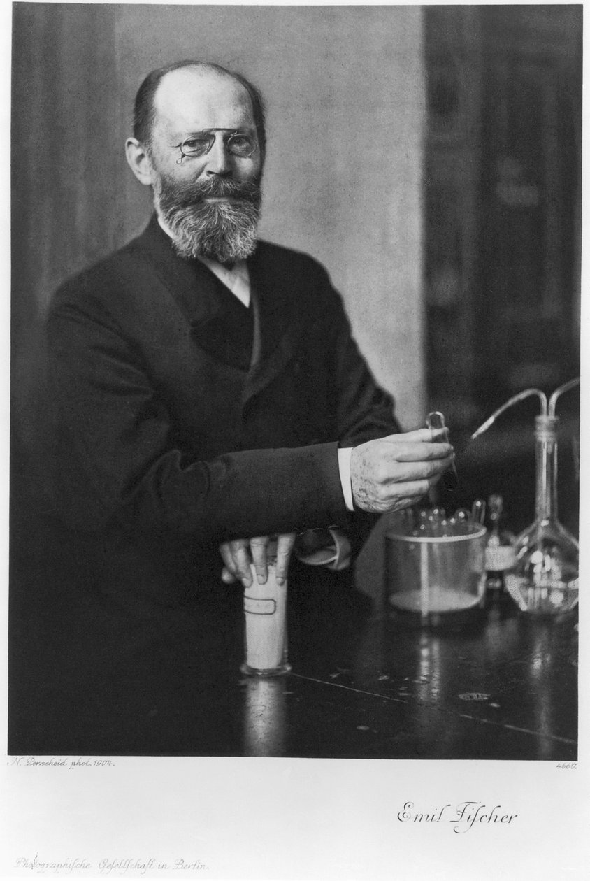 Emil Fischer, deutscher organischer Chemiker, 1904 von Unbekannt