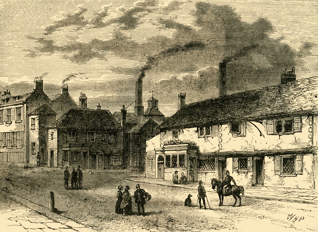 Eingang zu Chiswick, um 1878 von Unbekannt