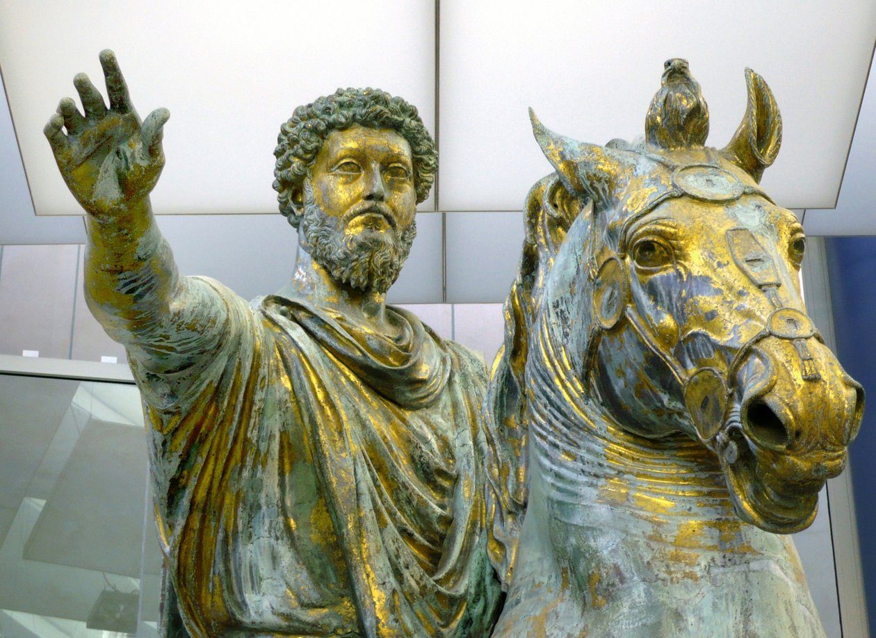 Reiterstatue von Marcus Aurelius, 161-180 von Unbekannt