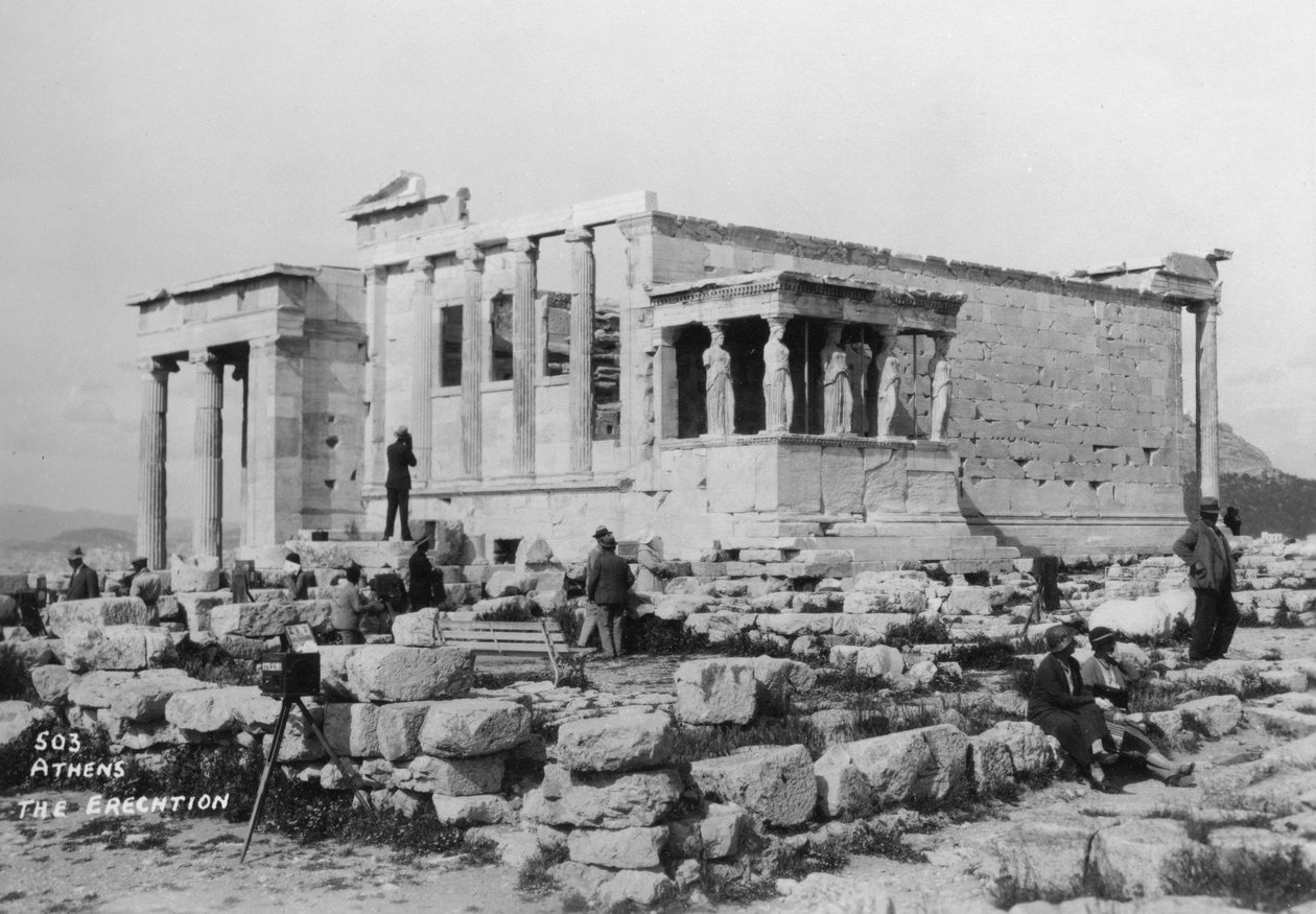 Erechtheion, Athen, Griechenland, ca. 1920er-1930er Jahre von Unbekannt