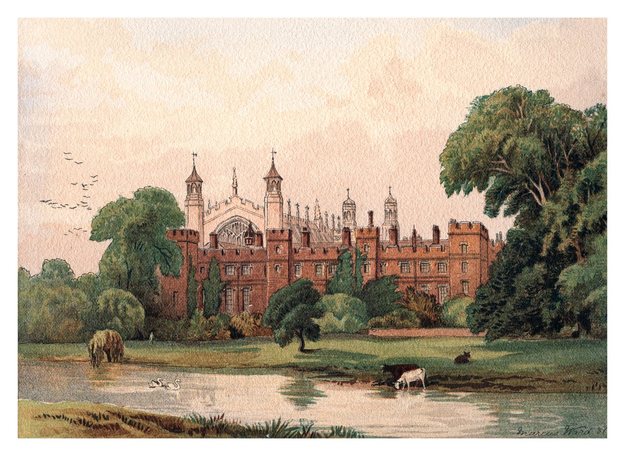 Eton College, 1880 von Unbekannt