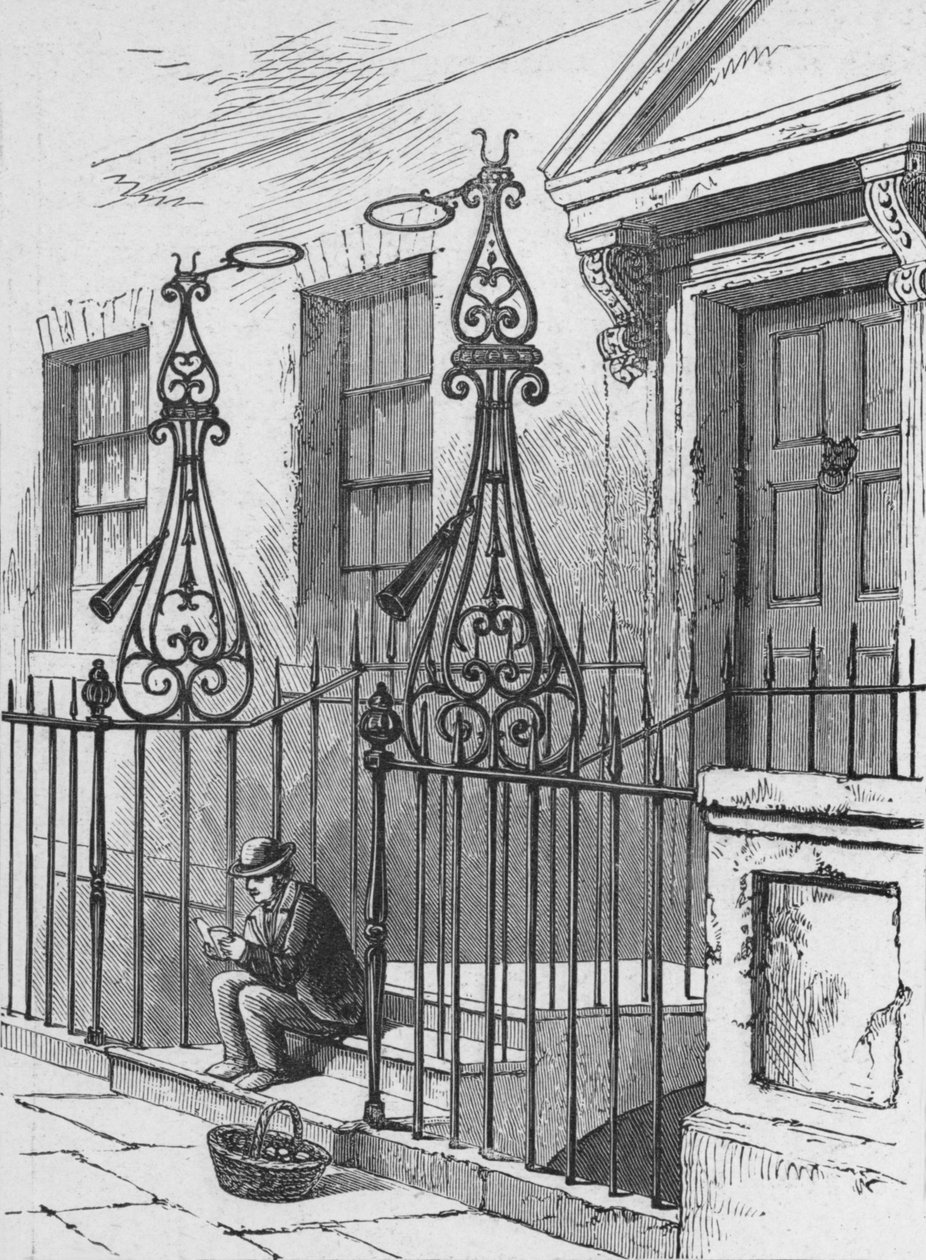 Löscher, Berkeley Square, 1890 von Unbekannt