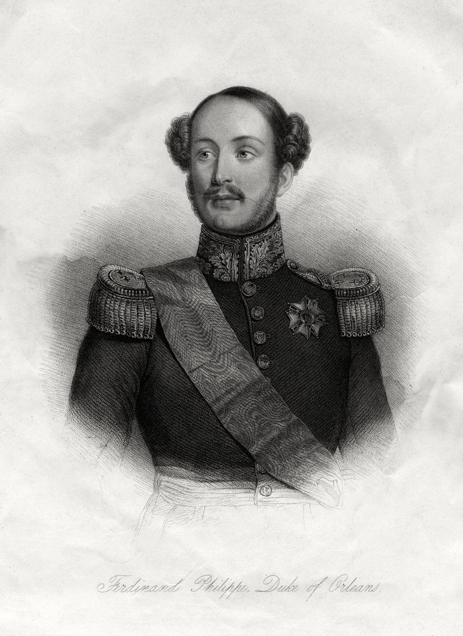 Ferdinand-Philippe 1810-1842, Prinz von Frankreich, 19. Jahrhundert von Unbekannt