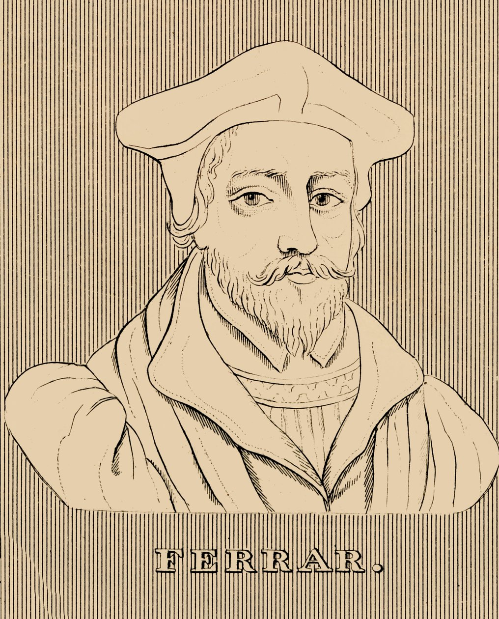 Ferrar, gestorben 1555, 1830 von Unbekannt