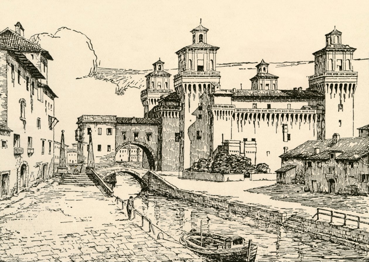 Ferrara: Der Herzogspalast von Unbekannt