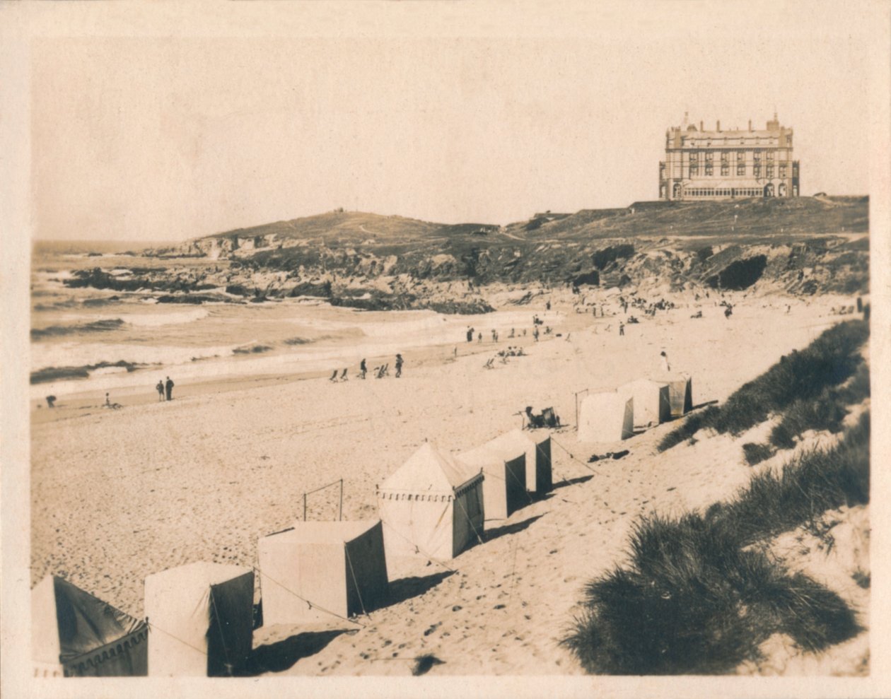Fistral Beach - Newquay, 1927 von Unbekannt