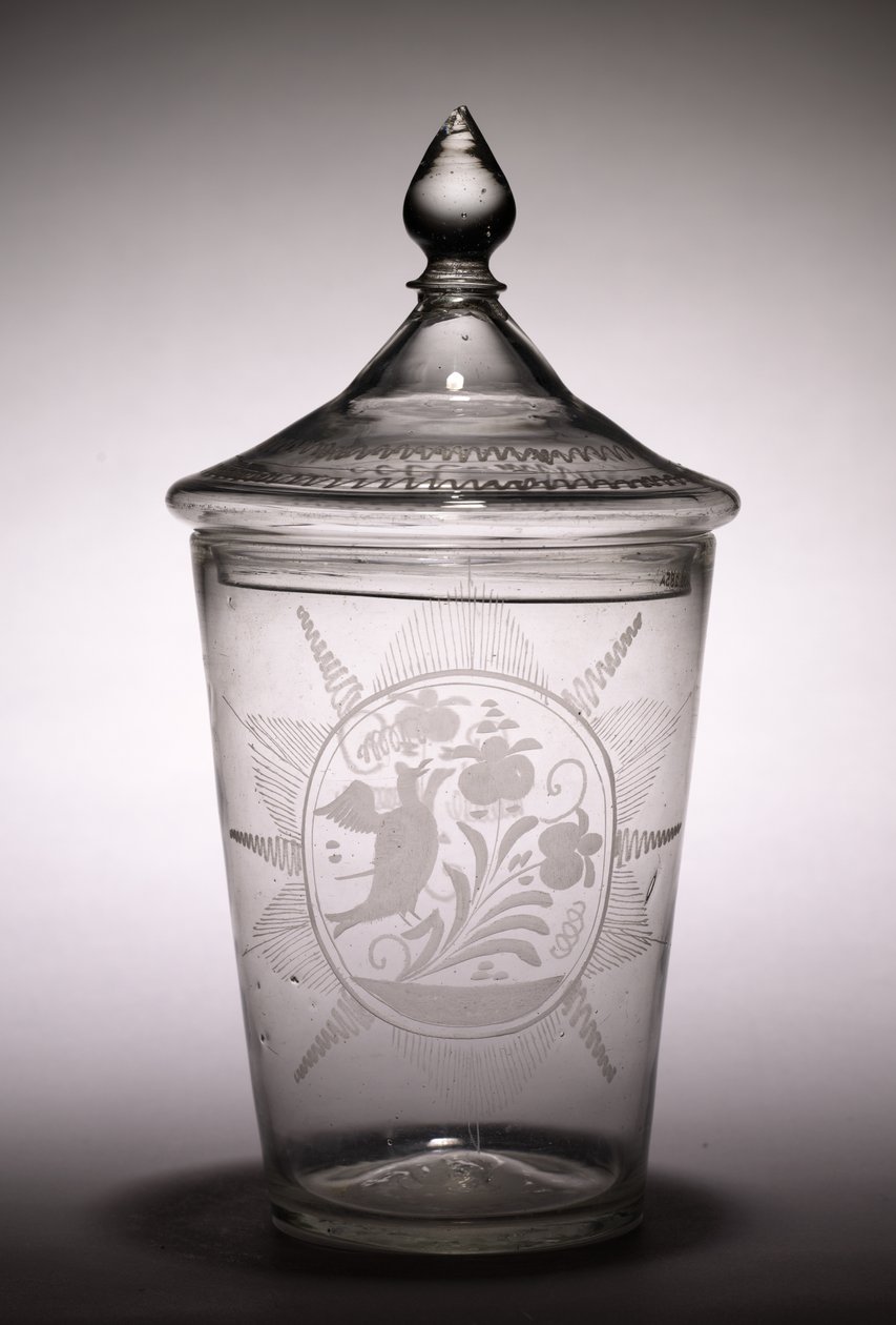 Flip-Glas, späte 1700er Jahre von Unbekannt