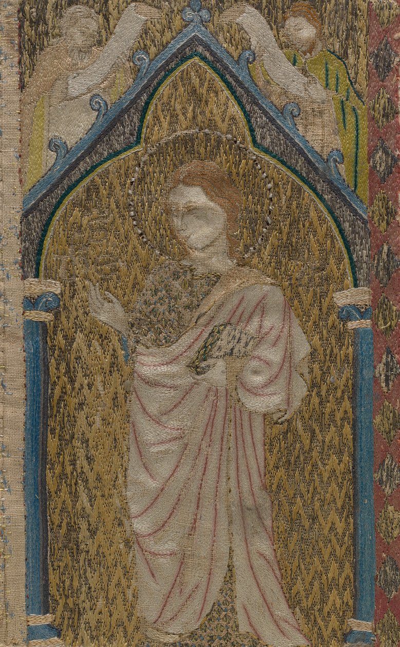 Fragment eines Orphreys, Britisch, 13. Jahrhundert von Unbekannt