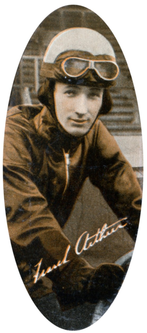 Frank Arthur 1908-1972, australischer Speedway-Kapitän, 1935 von Unbekannt