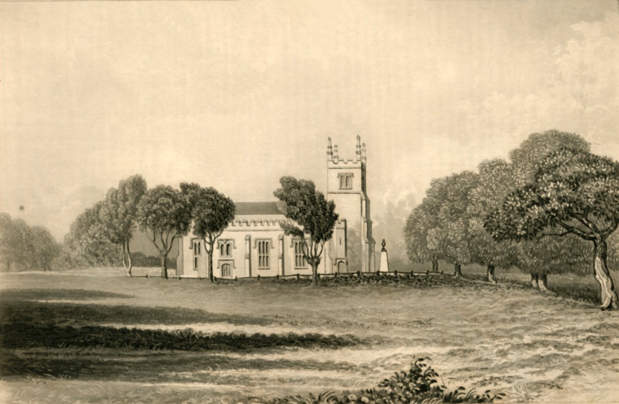 Frant Kirche, 1835 von Unbekannt