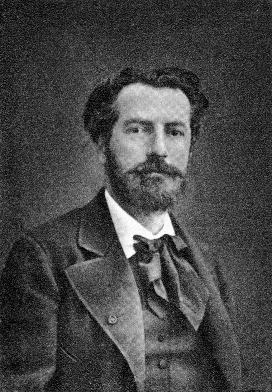 Frederic Bartholdi, französischer Bildhauer, 1880 von Unbekannt