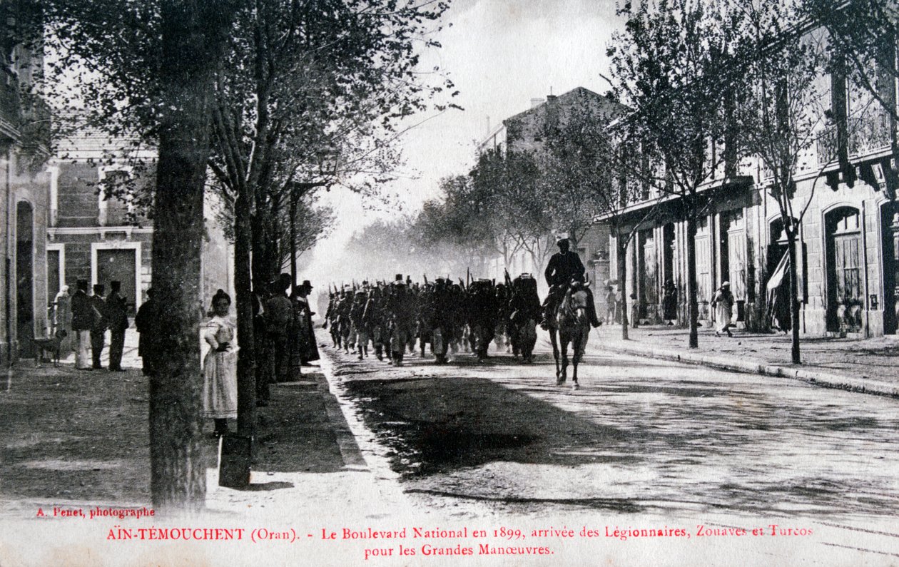 Fremdenlegion, Ain Temouchent, Algerien, 1899 von Unbekannt