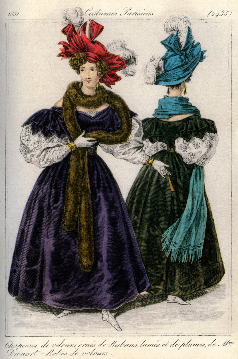Französische Mode des 19. Jahrhunderts, 1831-1938 von Unbekannt