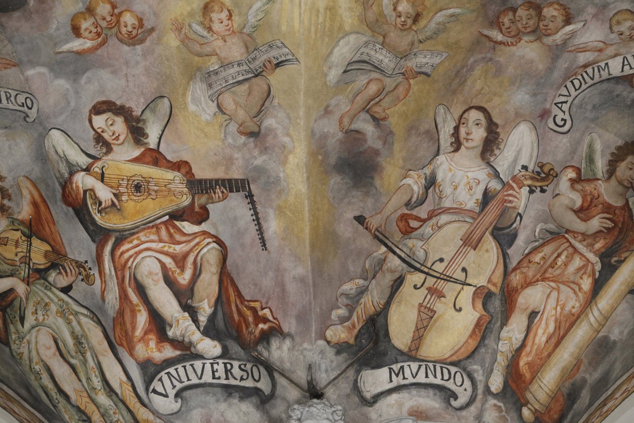 Fresko in der Maglie Kirche, Apulien, Maglie, Italien von Unbekannt