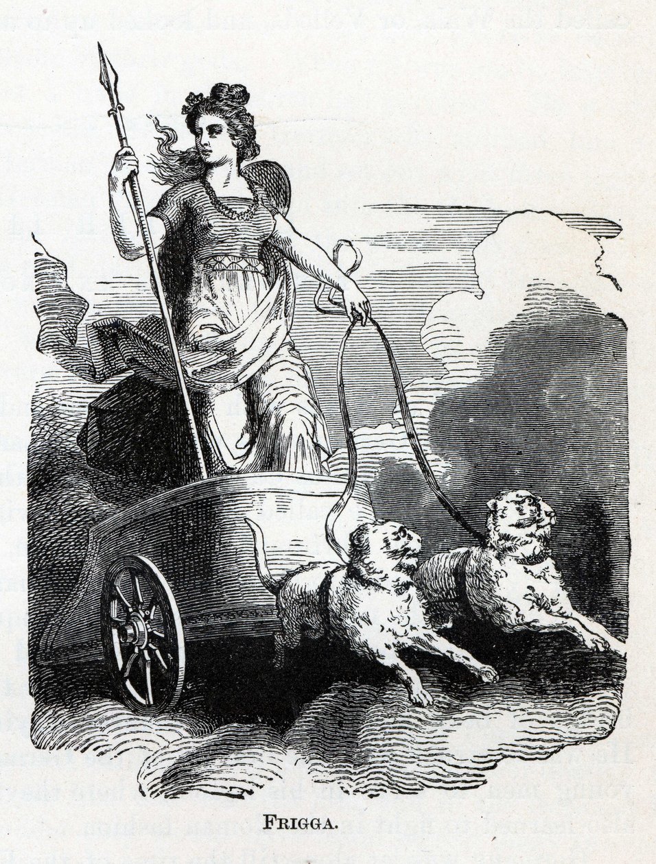 Frigga, 1882 von Unbekannt