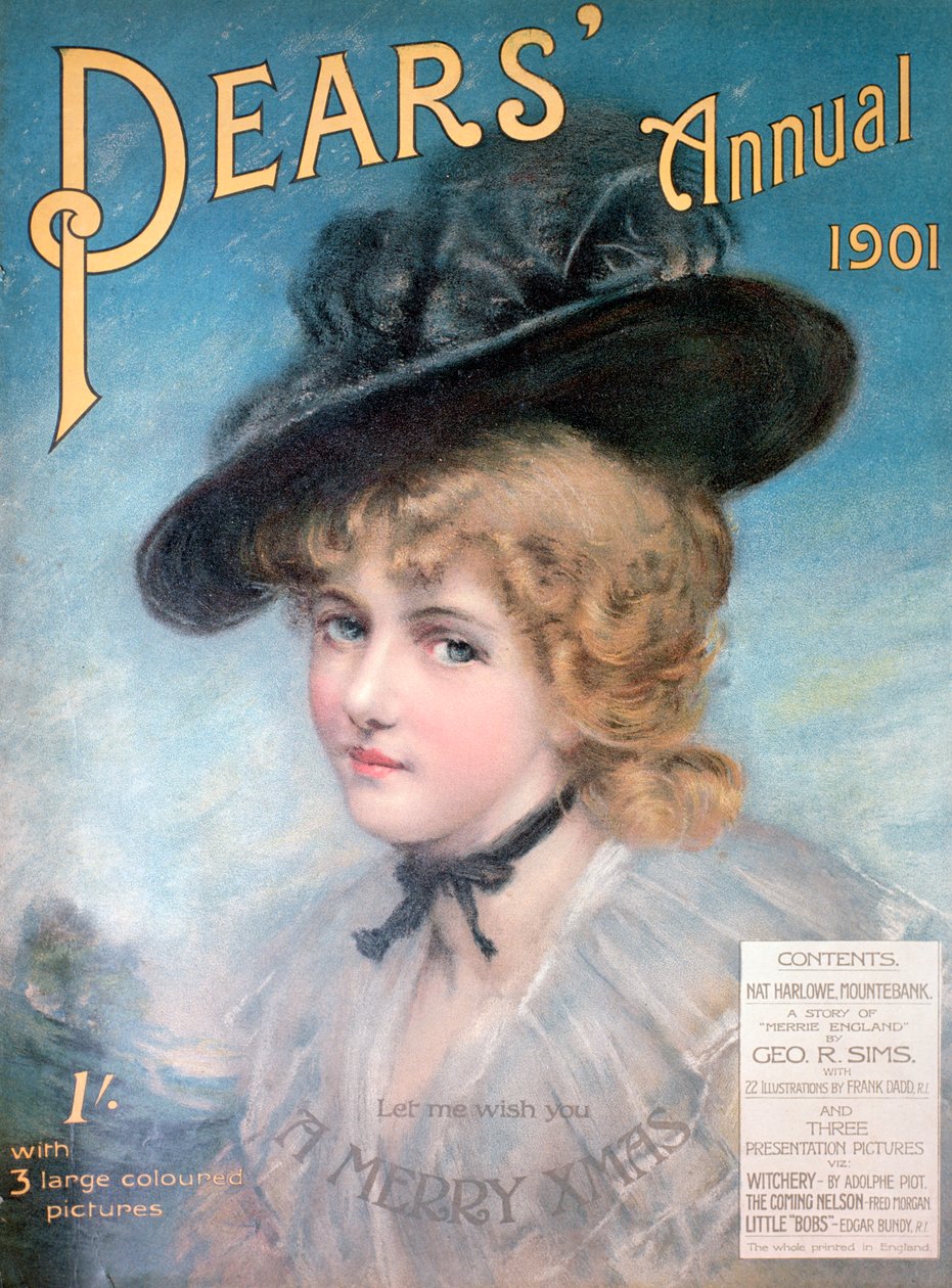 Titelseite des Pears Annual, 1901 von Unbekannt