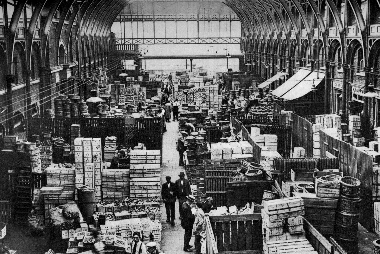 Obstabteilung, Covent Garden, London, 1926-1927 von Unbekannt
