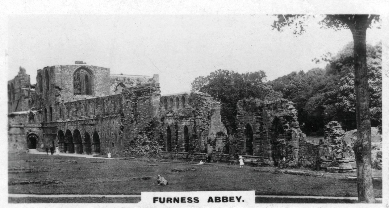 Furness Abbey, Cumbria, ca. 1920er Jahre von Unbekannt