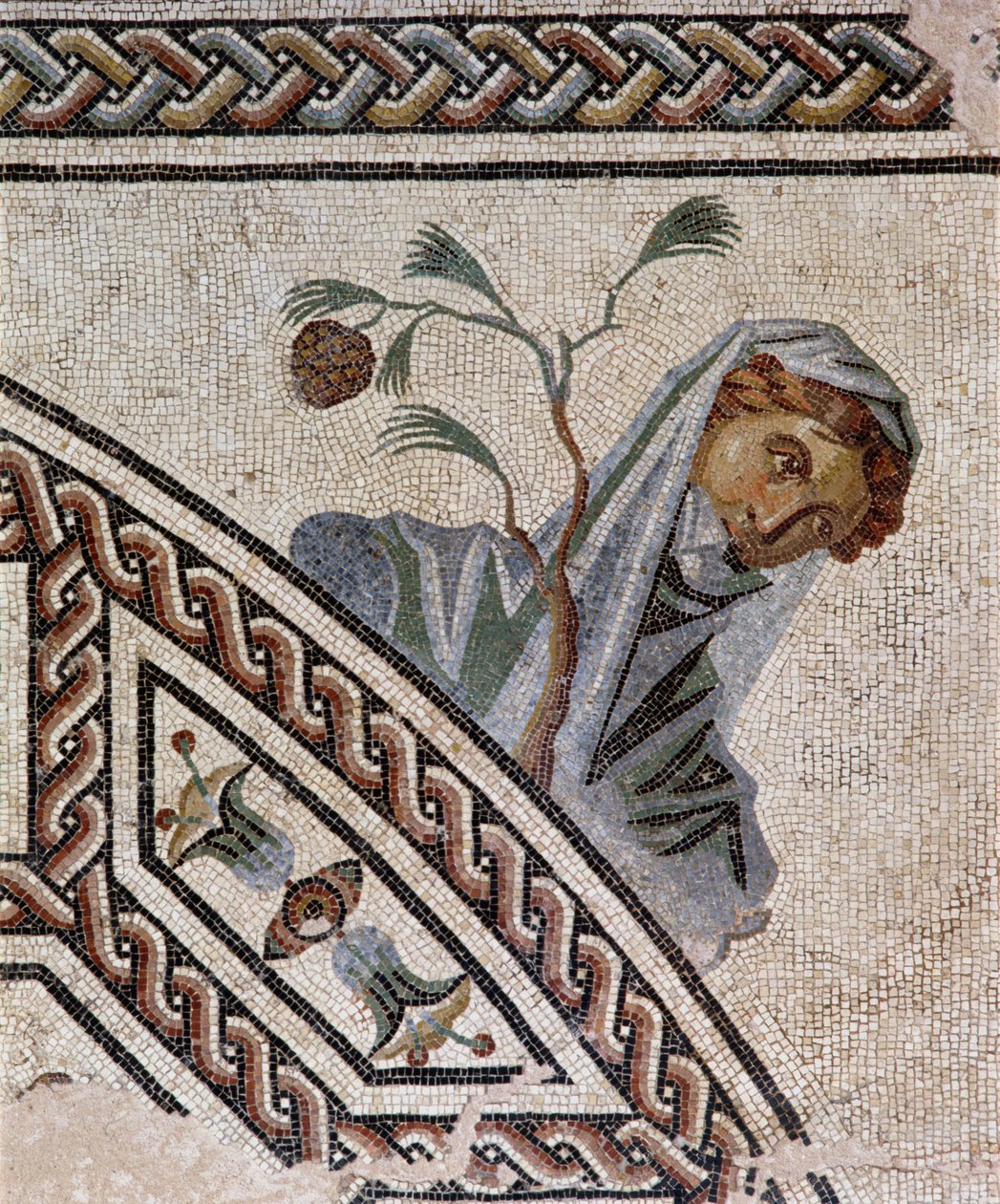 Gallorömisches Mosaikpflaster von Unbekannt