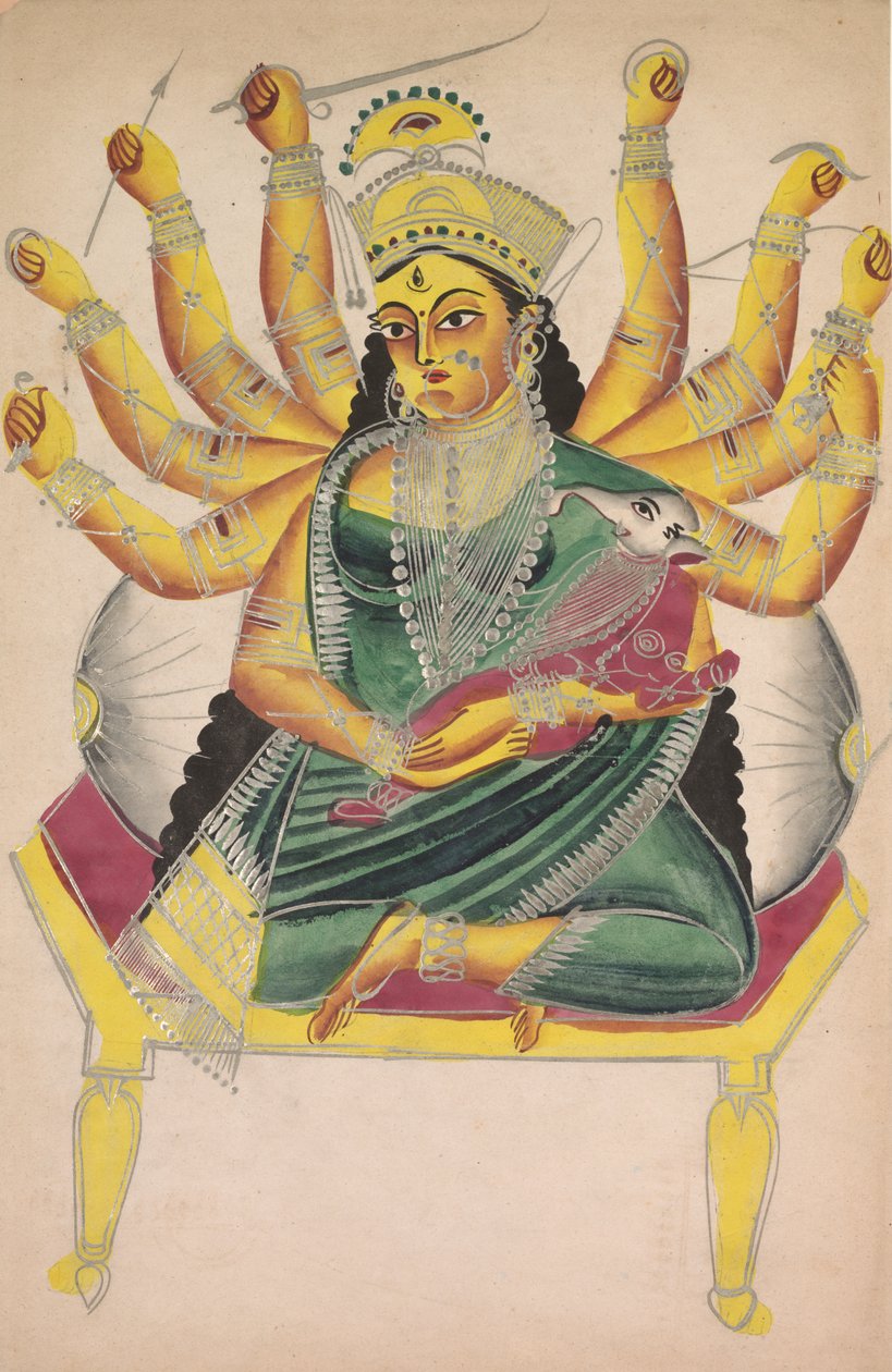 Ganesha-Janani Mutter von Ganesh, 1800er Jahre von Unbekannt