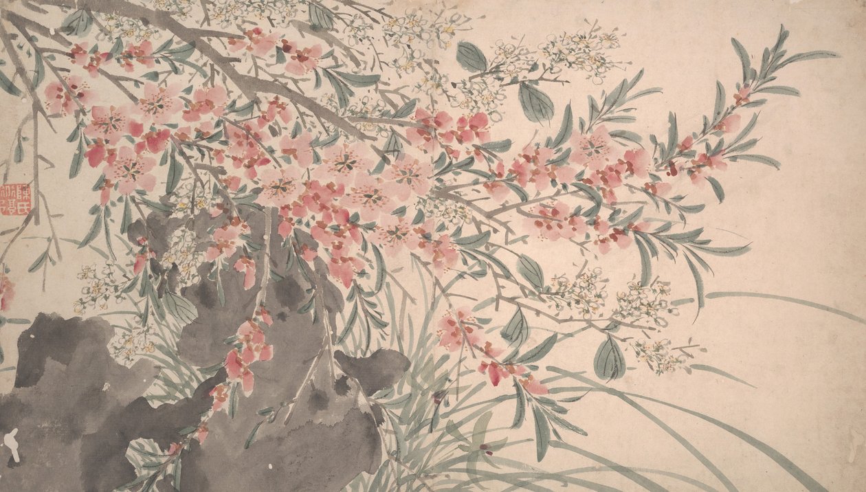 Gartenblumen, datiert 1540 von Unbekannt