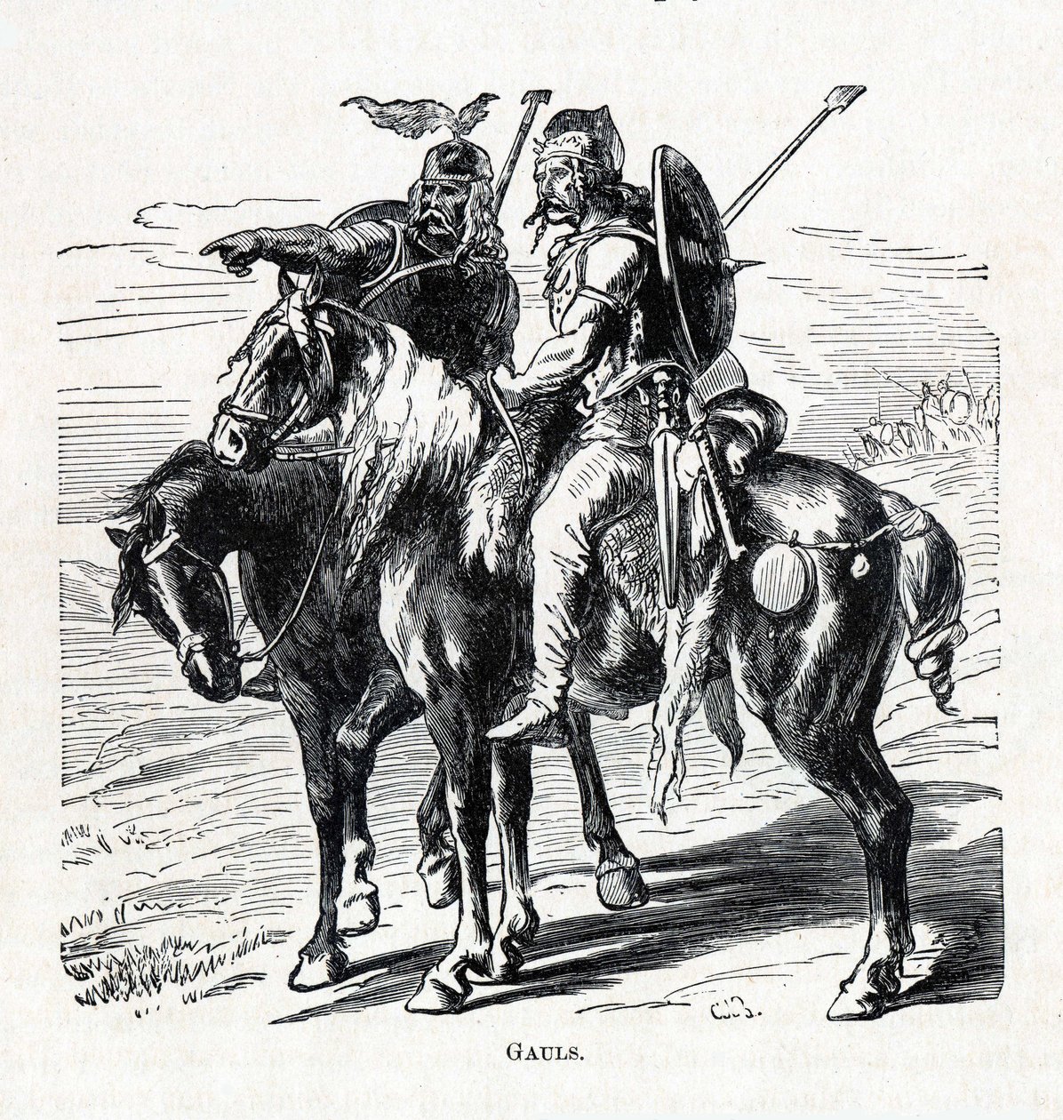 Gallier, 1882 von Unbekannt