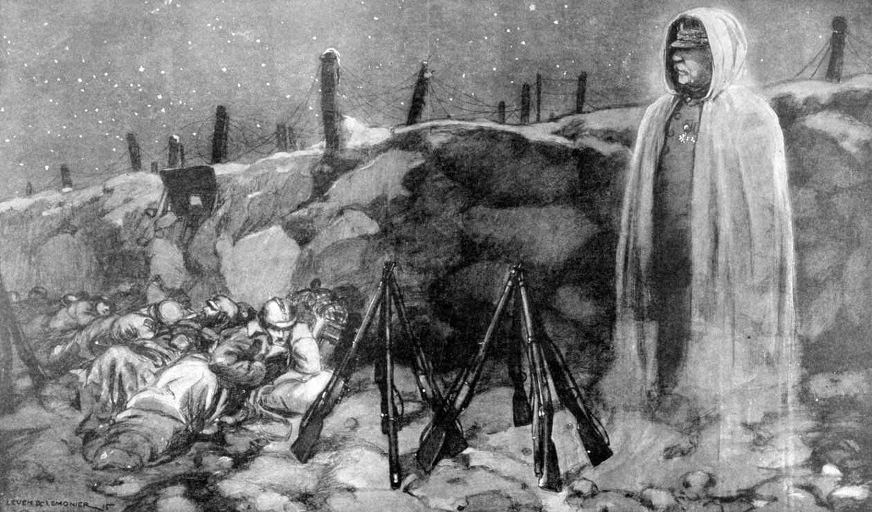 General Joseph Joffre, 1915 von Unbekannt