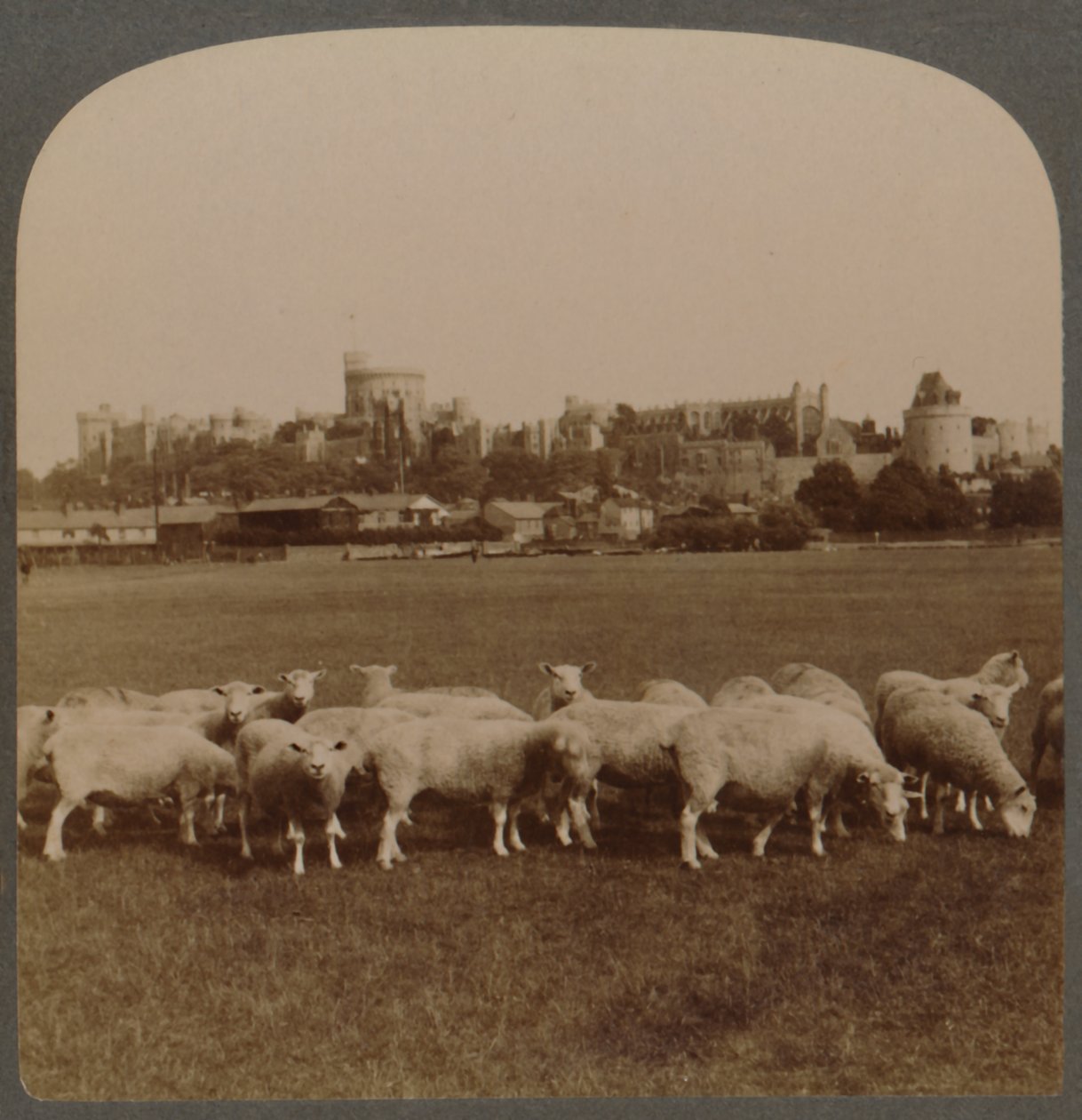 Gesamtansicht von Windsor Castle, England, 1896 von Unbekannt