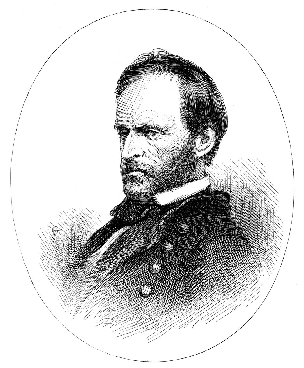General William Tecumseh Sherman, amerikanischer General von Unbekannt