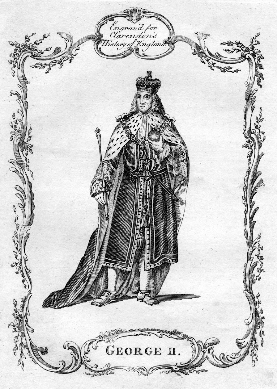 Georg II. von Großbritannien von Unbekannt