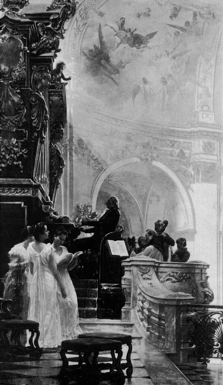 Gloria in Excelsis, ca. 1890, 1911 von Unbekannt