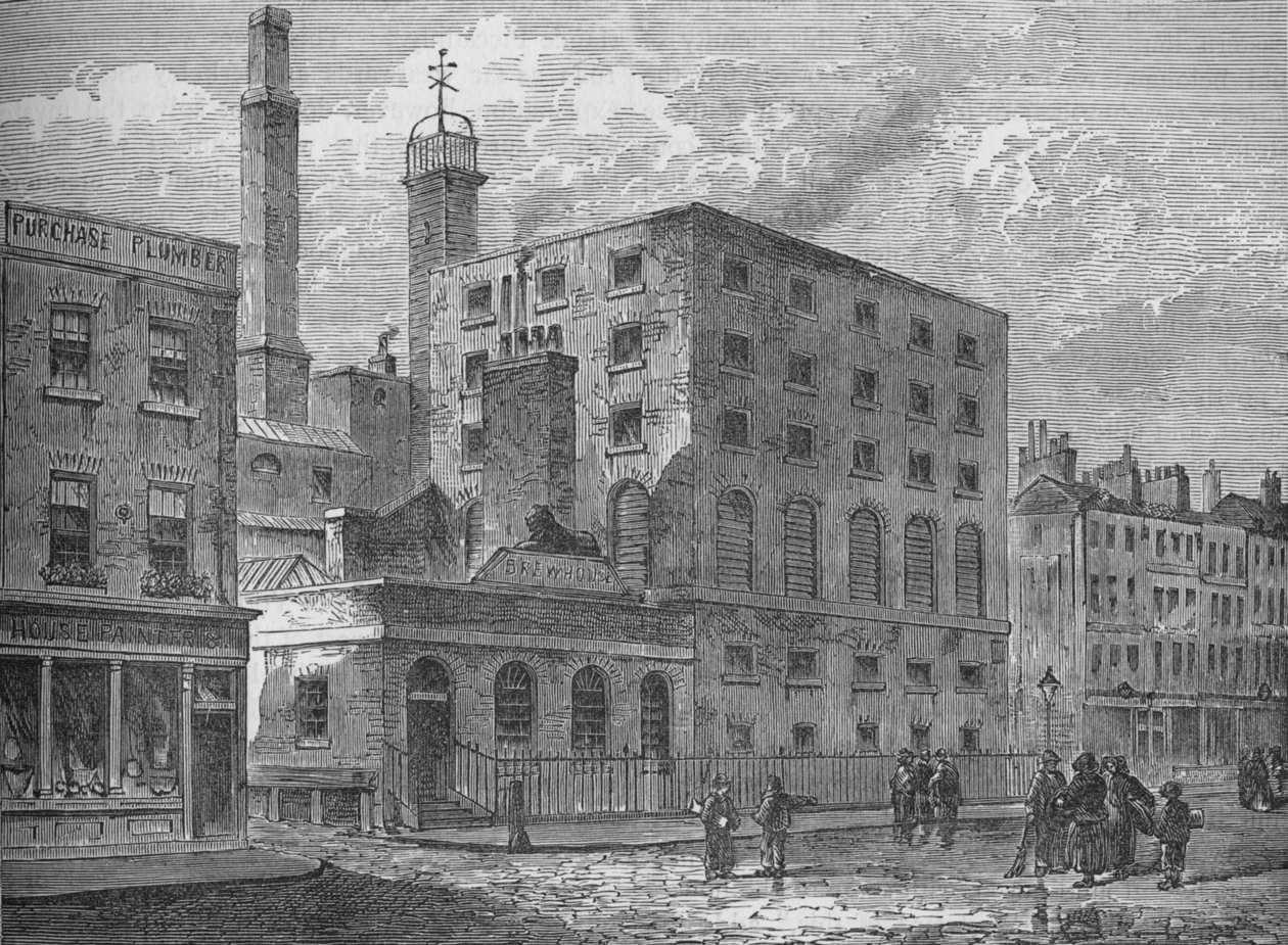 Golden Square Brauerei, Soho, Westminster, London, ca. 1875-1878 von Unbekannt