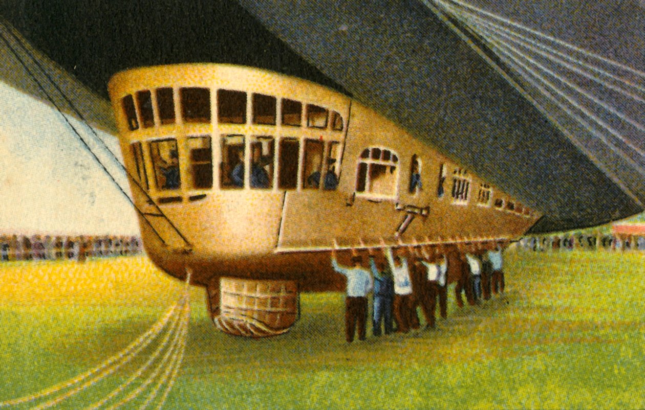 Gondel eines Zeppelins, 1932 von Unbekannt