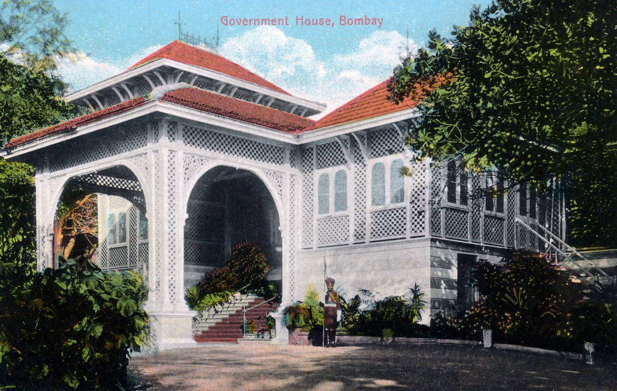 Regierungshaus, Bombay, Indien, frühes 20. Jahrhundert von Unbekannt