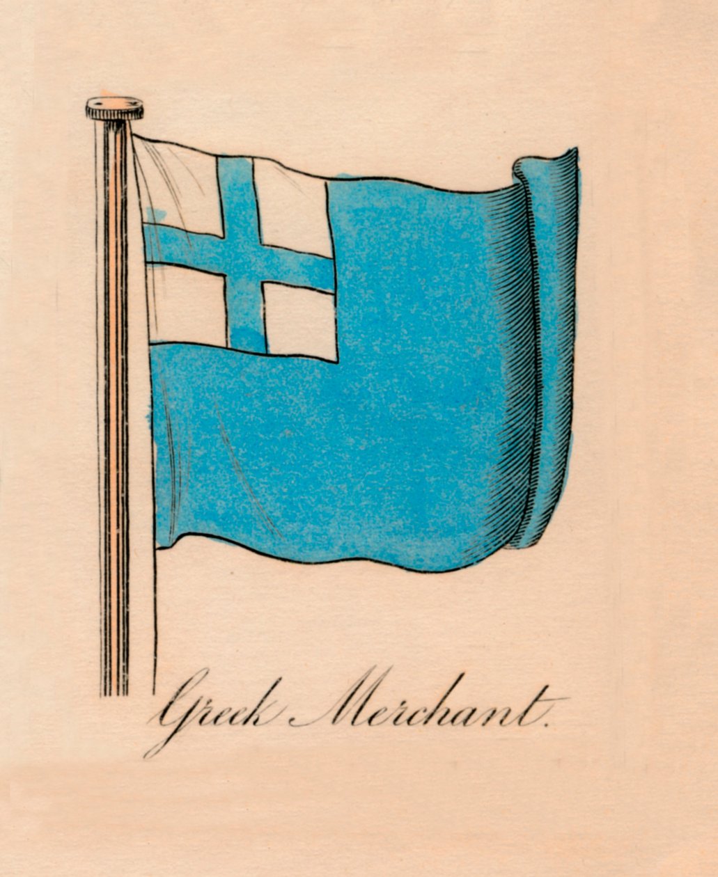 Griechischer Kaufmann, 1838 von Unbekannt