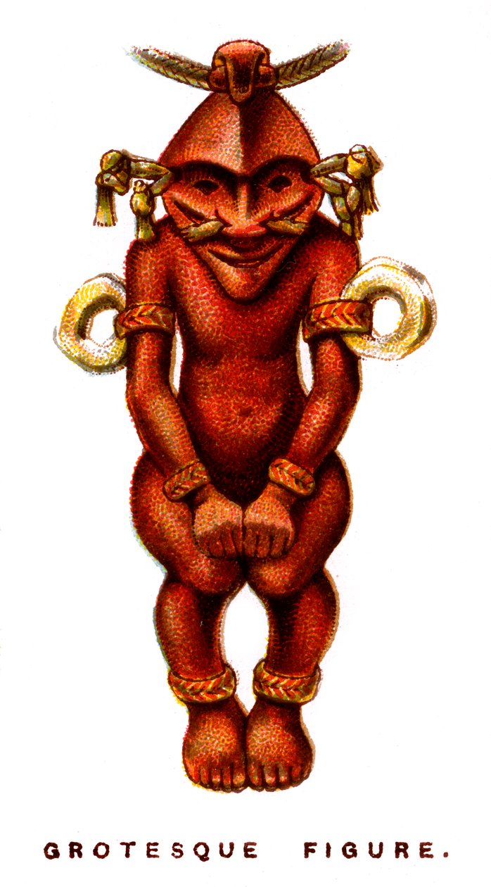 Groteske Figur, 1923 von Unbekannt